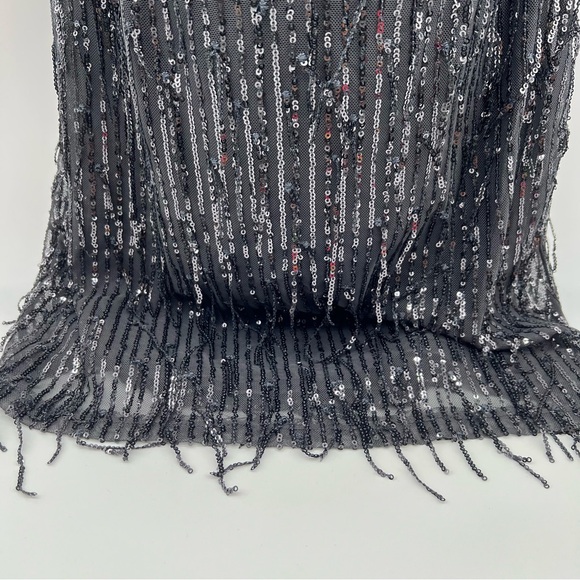 Wild Fable Black Strapless Sequin Dress - Picture 3 of 9